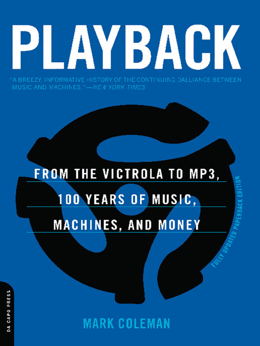 Title details for Playback by Mark Coleman - Available